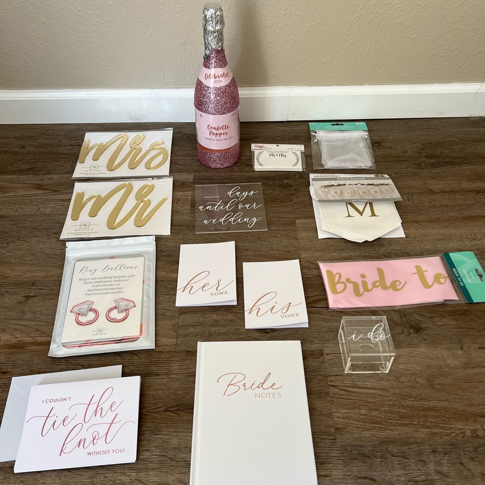 Wedding extras!
